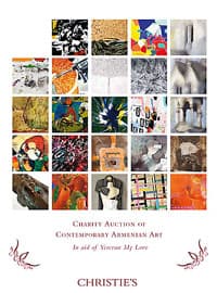 Charity Auction of Contemporary Armenian Art catalogue cover